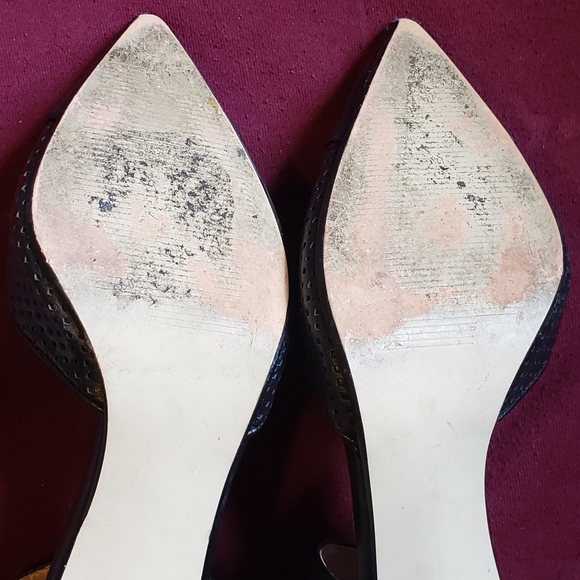 perforated leather D'Orsay heels, 14th & Union - Picture 8 of 13